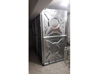 1,8 Ton Galvanizli Modüler Su Deposu