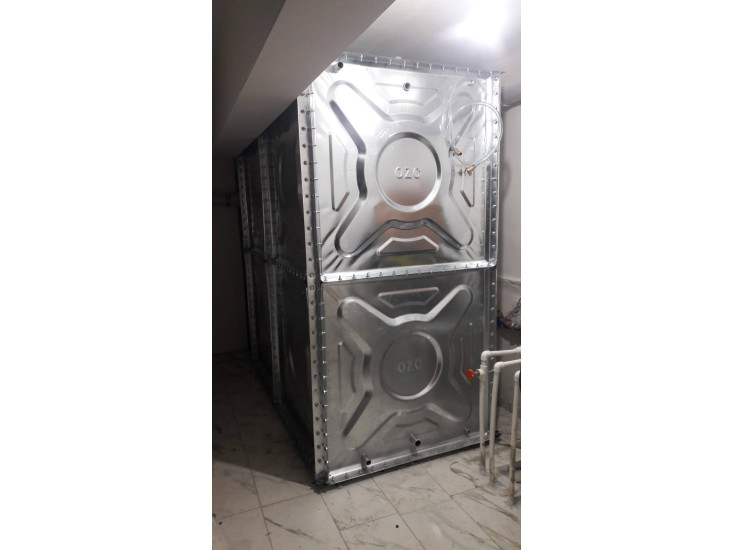 1,8 Ton Galvanizli Modüler Su Deposu