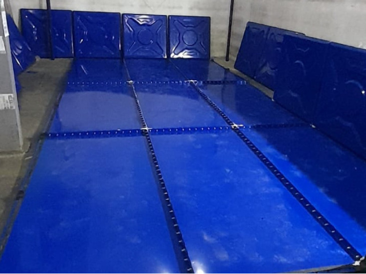68 Tonluk Modüler Termoplastik Kaplamalı Su Deposu 68 Tonluk Modüler Termoplastik Kaplamalı Su Deposu