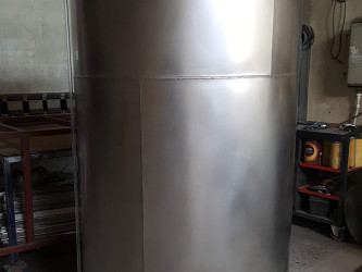 2000 Litre Silindirik Su Deposu